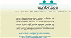 Desktop Screenshot of embraceautismnow.com